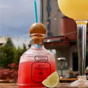 Reusable Party Cups with Straw (2 Pcs)